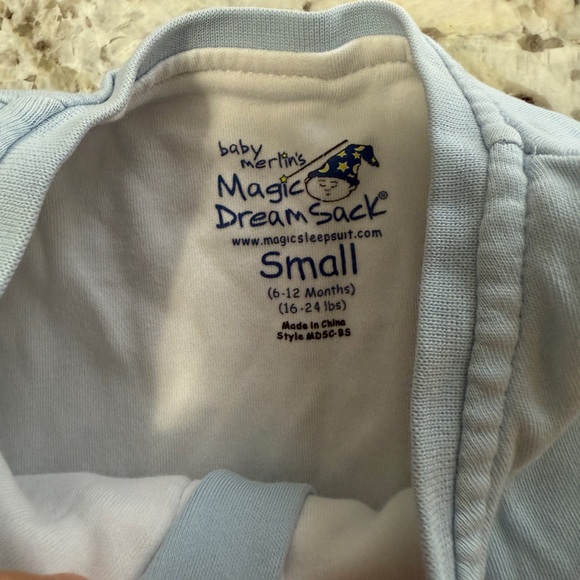Baby Merlin’s Magic Dreamsack Small 6-12m light blue - Picture 4 of 5